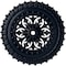 Ekena Millwork Sellek Ceiling Medallion (Fits Canopies up to 1 1/8"), 18 1/2"OD x 7/8"ID x 1 1/2"P, Midnight Dream CM18SKMDF - alternate 1